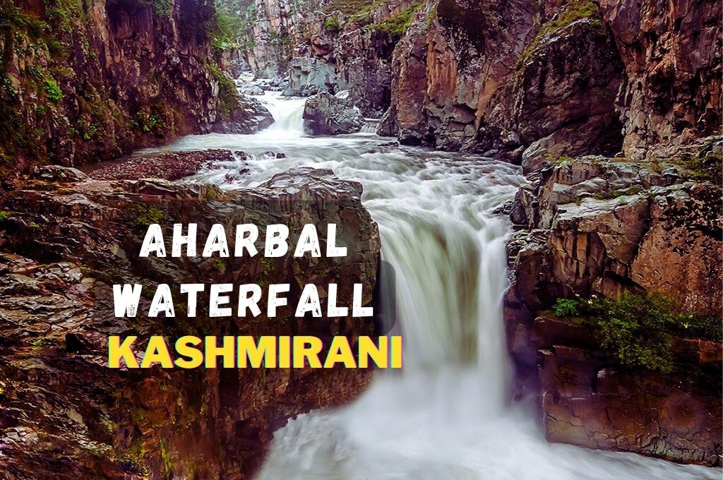 Aharbal Waterfall is the most beautiful waterfall in Kashmir . Aharbal waterfall distance from Srinagar is 68 km's 