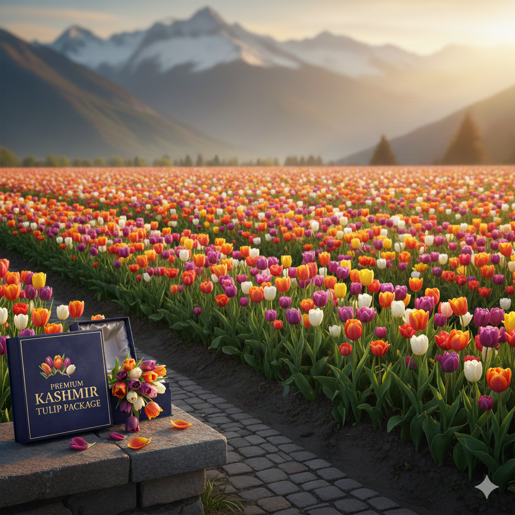 Srinagar Tulip Garden Package Kashmir Tour