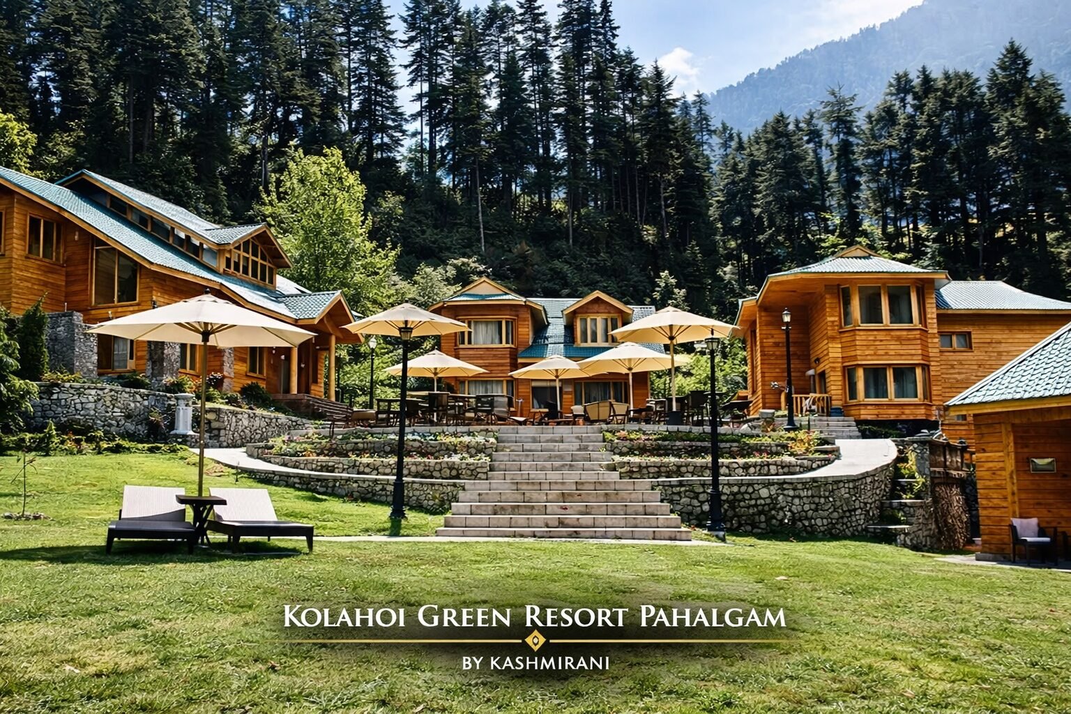 Kolahoi Green Resorts Pahalgam riverside nature resort