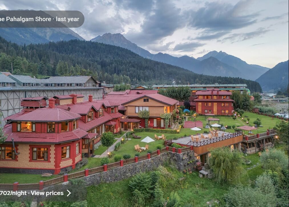 Pahalgam Hotel heritage property Kashmir valley