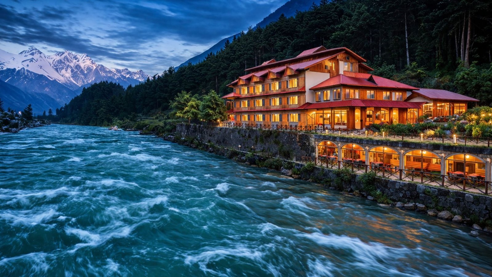 Hotel Heevan Pahalgam — premium resort in Pahalgam Kashmir valley, best hotels in Pahalgam for Kashmir tour packages