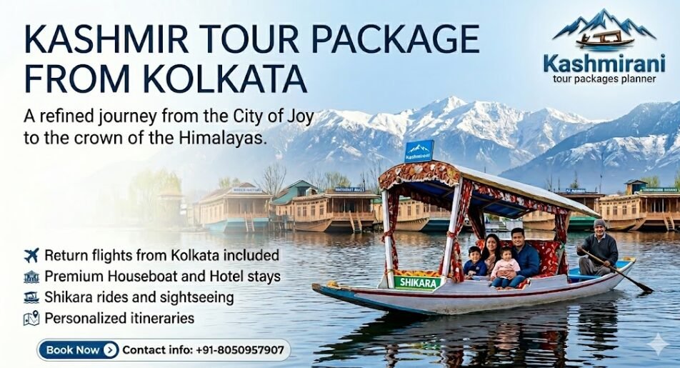 Kashmir Tour Package from Kolkata